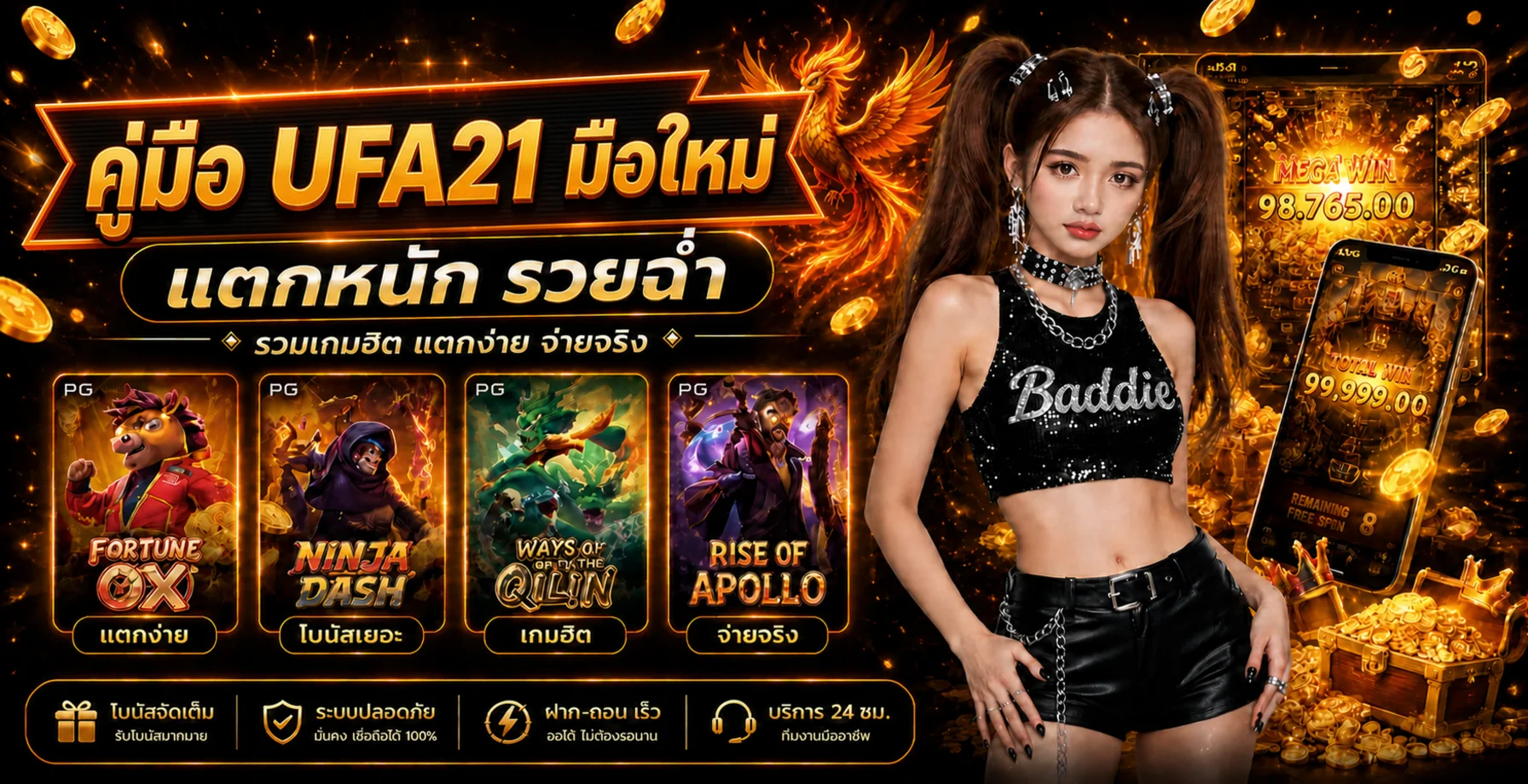 UFA21 คู่มือมือใหม่ ทางเข้า สมัคร ฝากถอนอย่างปลอดภัย